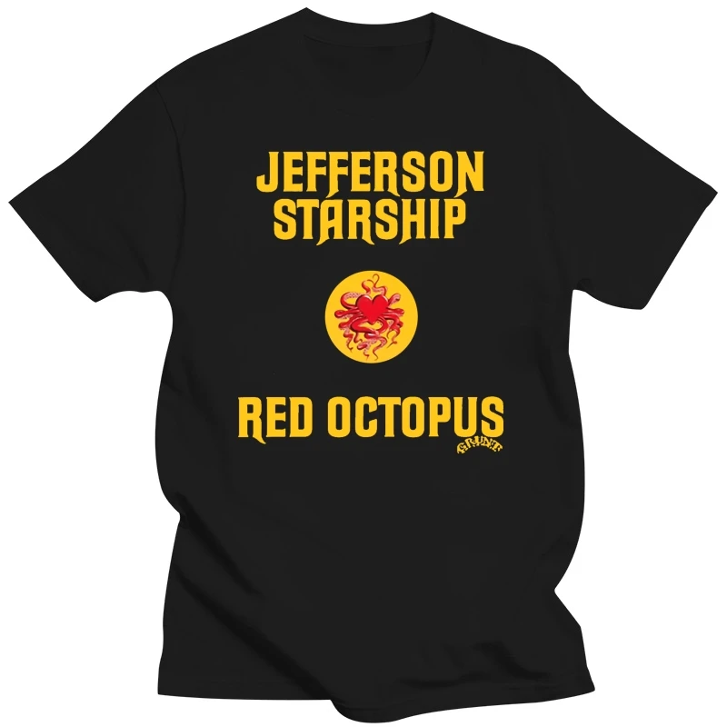 T Shirt Vintage Jefferson Starship shirt 1975 Red Octopus Promo Grant reprint