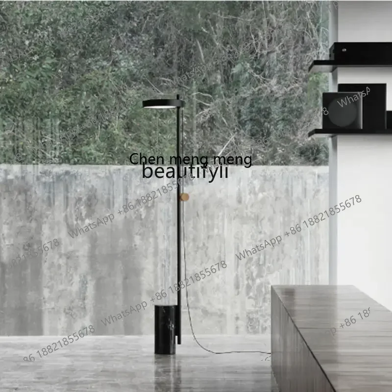 cn8350 sszq Nordic Minimalist Marble Vertical Model Room Living Room Study Reading Dimming Floor Lamp