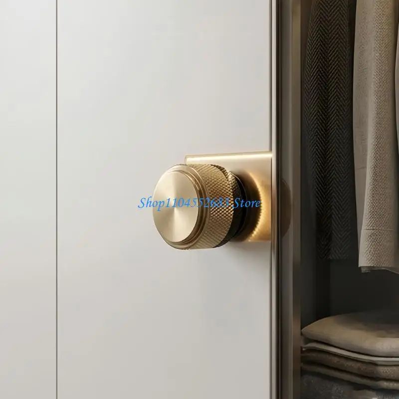 Single Hole Furniture Knob with Included Screws for Cabinets 
