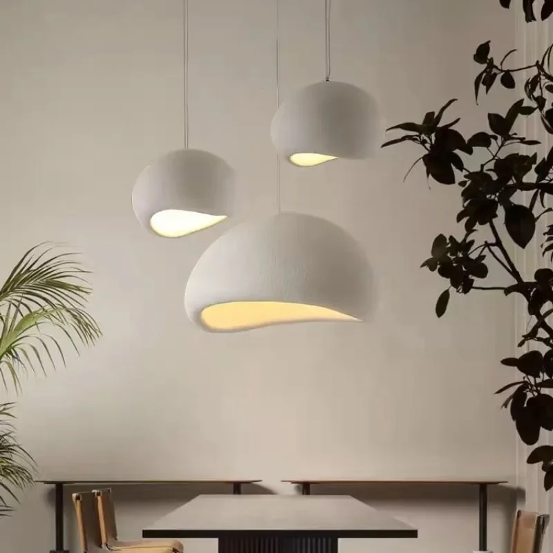 Wabi Sabi LED lampadario a sospensione lampada decorazione natalizia camera da letto sospensione apparecchio per soggiorno sala da pranzo luci a sospensione