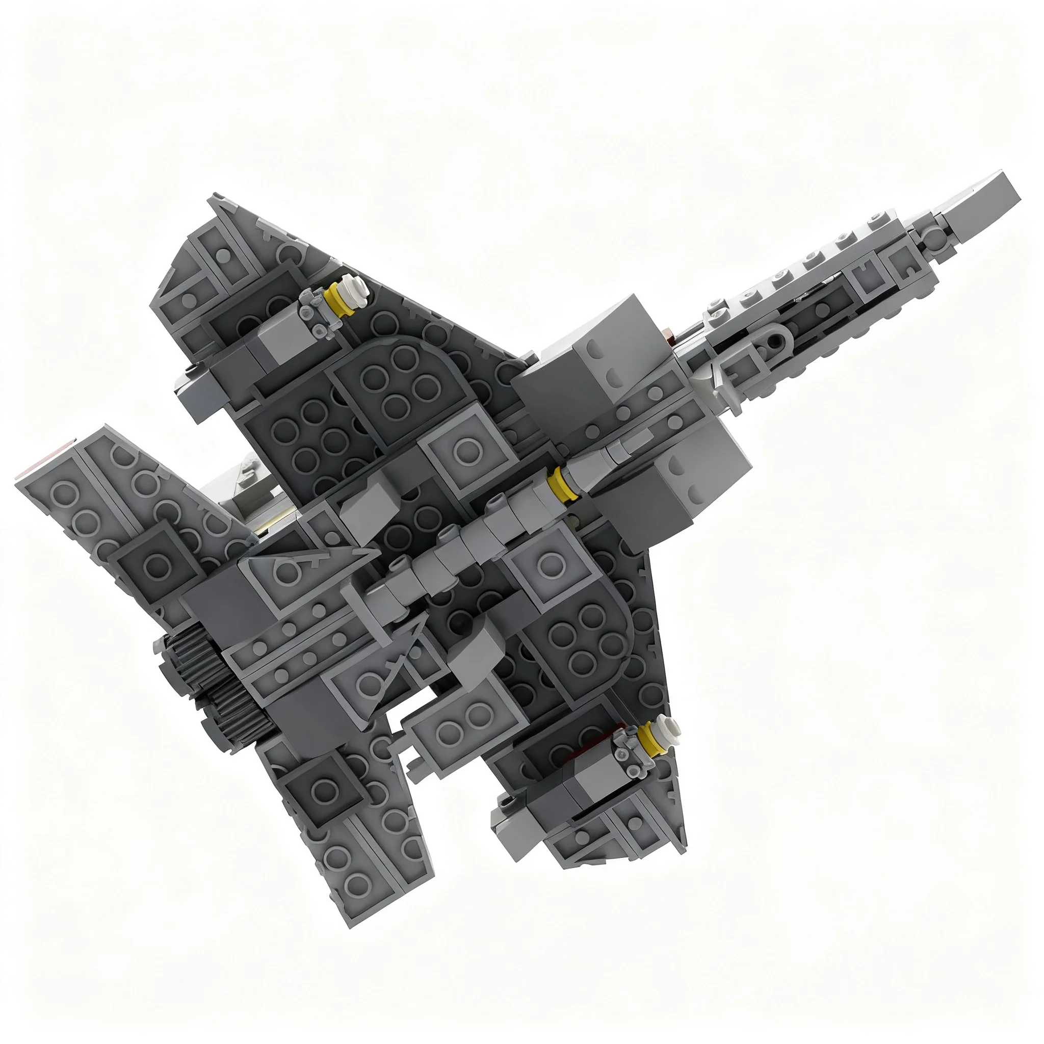 208pcs MOC F 15 Strike Eagle Model Building Blocks Architecture Kids Brick Assemble Education Idea Birthday Christmas Gift Toys