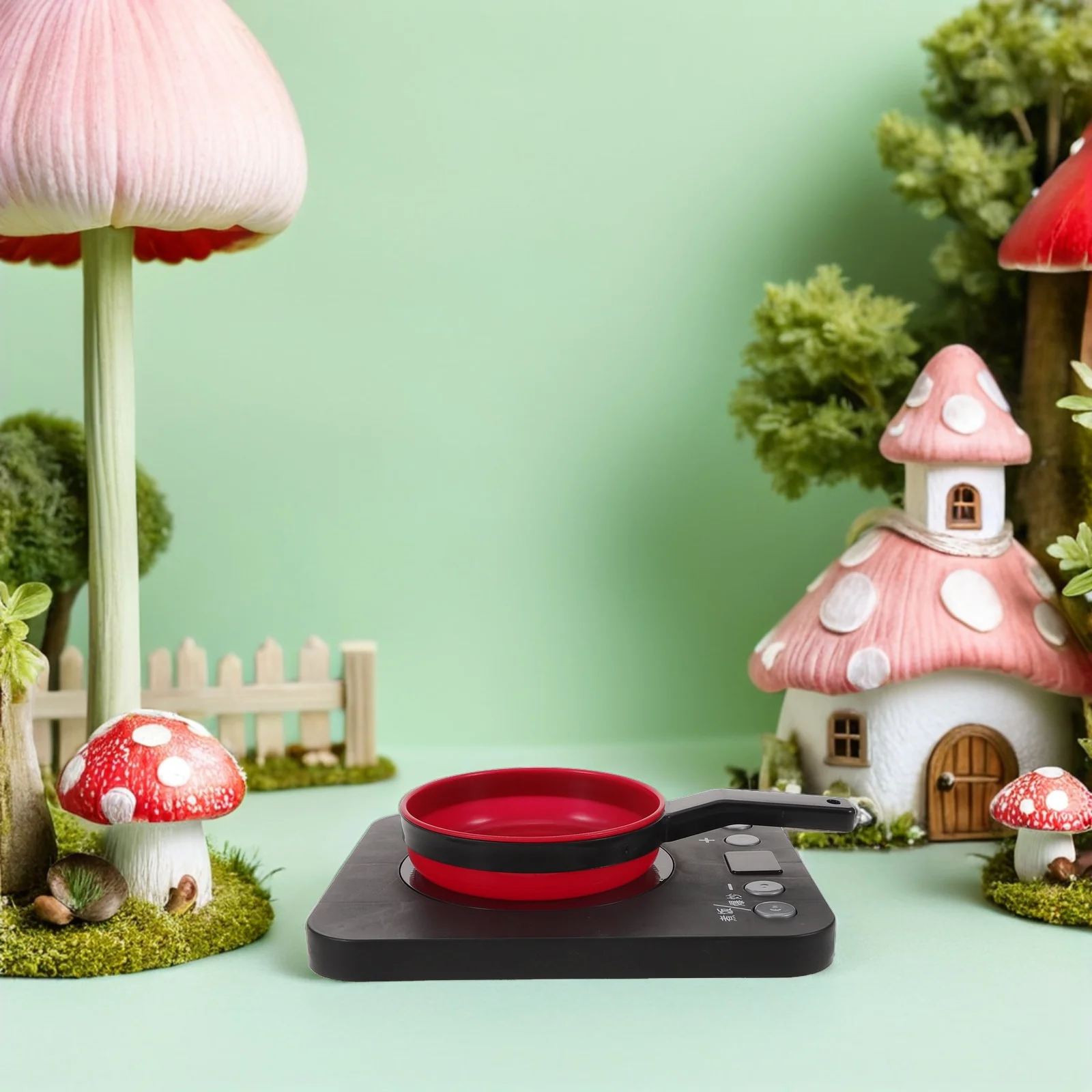 مجموعة واحدة من ألعاب المطبخ الواقعية للطباخ التعريفي للأطفال، ملحقات ضوء الصوت، أجهزة لعب الأدوار للطهي