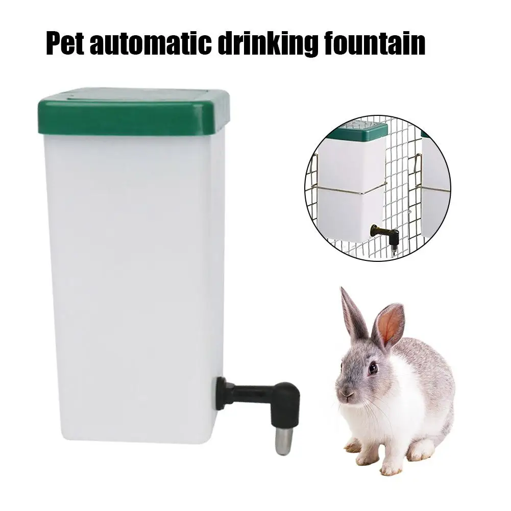 

Pet Automatic Drinking Fountain Rabbit Hamster Water Dispenser Water Feeder For Small Animal Rabbit Hamster Guinea Pig Squirrel