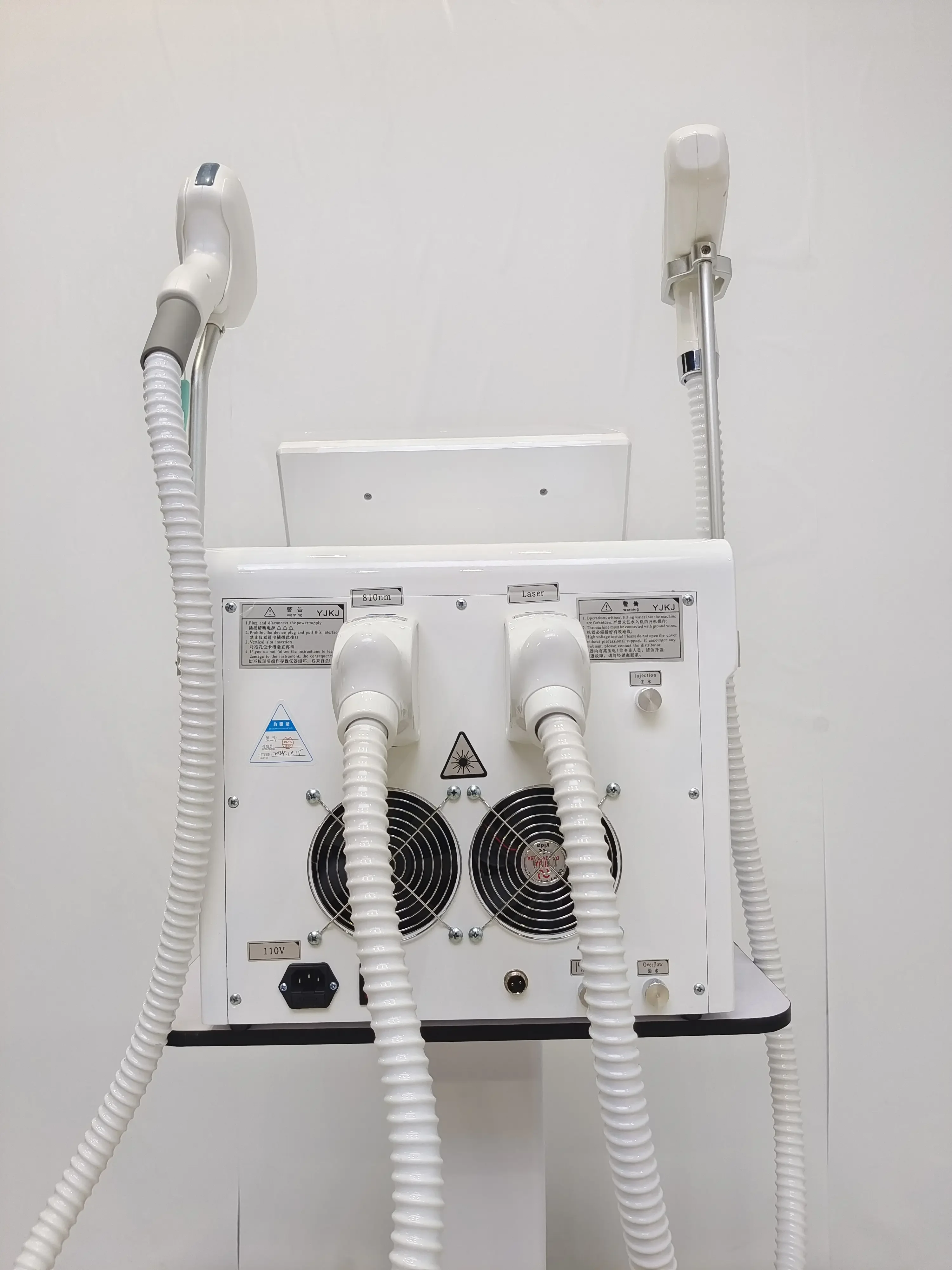 ترقية ليزر بيكو ثانية غير مؤلم 2 في 1 إزالة الشعر بالليزر ديود عالي الطاقة إزالة الوشم 4 نوع موجات جهاز التجميل بيكو ثانية