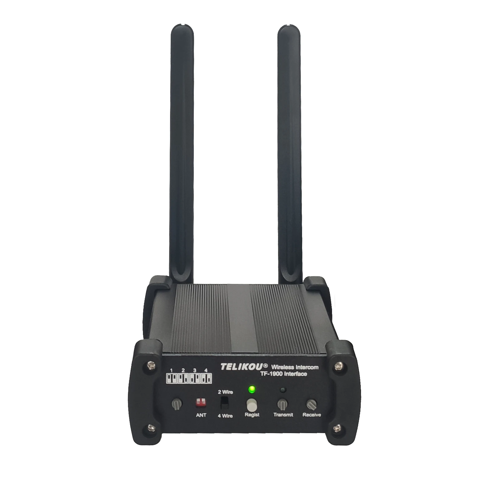 TELIKOU-intercomunicador inalámbrico TF-1900, sistema con cable, 1,8/1,9 Ghz, dúplex completo, eventos de 300 metros