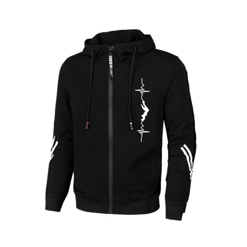 

Мужские пуловеры, толстовки с длинным рукавом, спортивная куртка высокого качества на открытом воздухе, повседневные модные повседневные осенне-зимние спортивные штаны