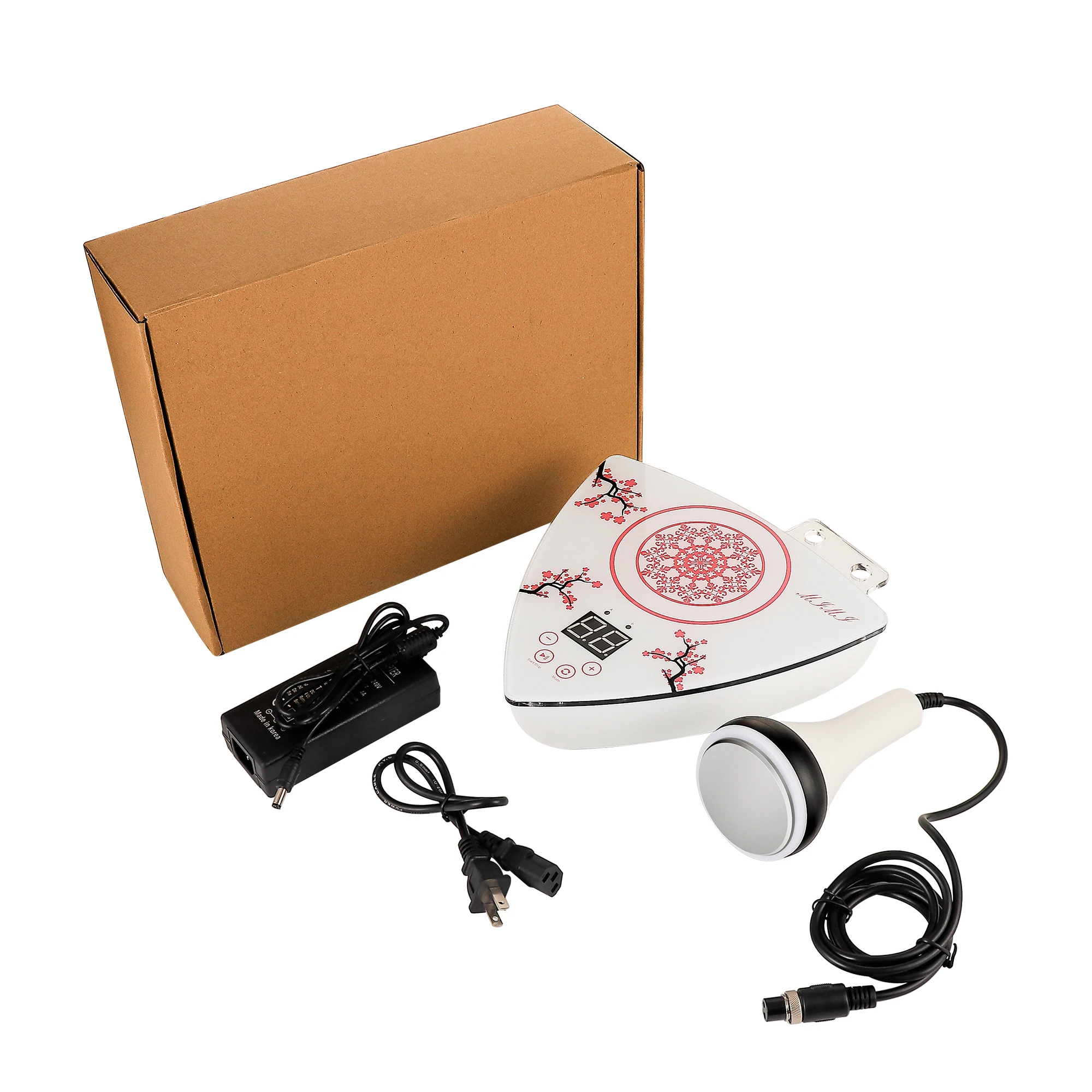 Massaggiatore dimagrante per il corpo con cavitazione ad ultrasuoni 80Khz per la perdita di peso brucia grassi, rassodamento della pelle