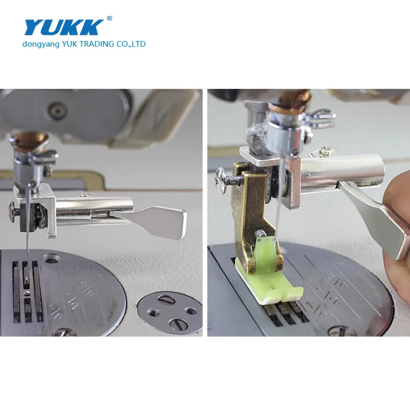 

Flatbed Sewing Machine Quick Presser Foot Change Too Handy Tool for Instant Presser Foot Replacement Making
