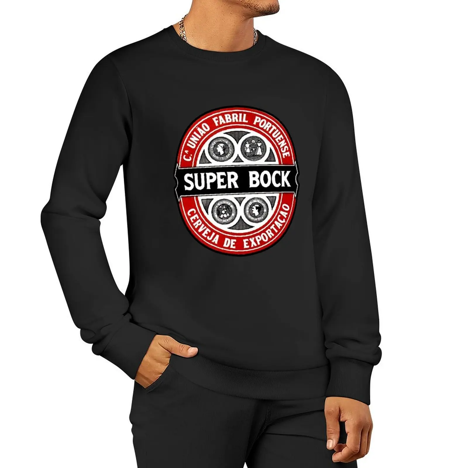 

Super Bock Vintage Pullover Hoodie fashion men anime clothing oversize sweatshirt