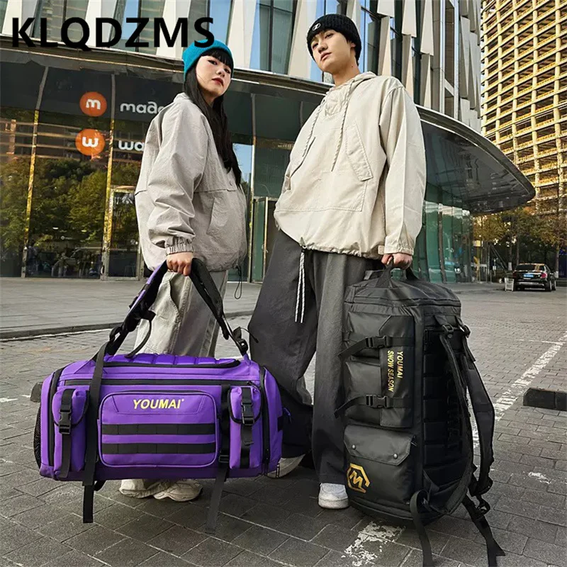 

KLQDZMS 2026 New Large Capacity Travel Bag Fitness Men's Backpack Bag Business Travel Backpack Luggage Bag Ski Bag Women ﻿