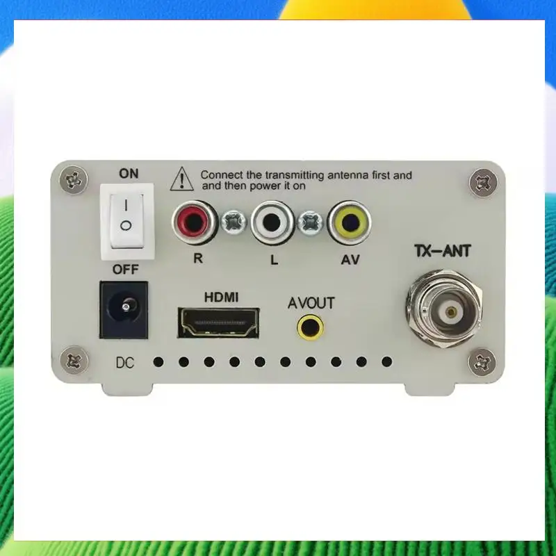 

TV-TX200 VHF/UHF Analog TV Transmitter Support HD/AV Signal Input Analog Signal Transmitter With Telescopic Antenna-ABPS