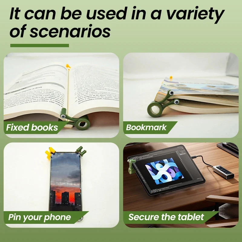 Cute and Quirky Snail-Shaped Desktop Riser for Slim Laptops, Adorable Monitor Stand with Sticker-Friendly Surface view 4