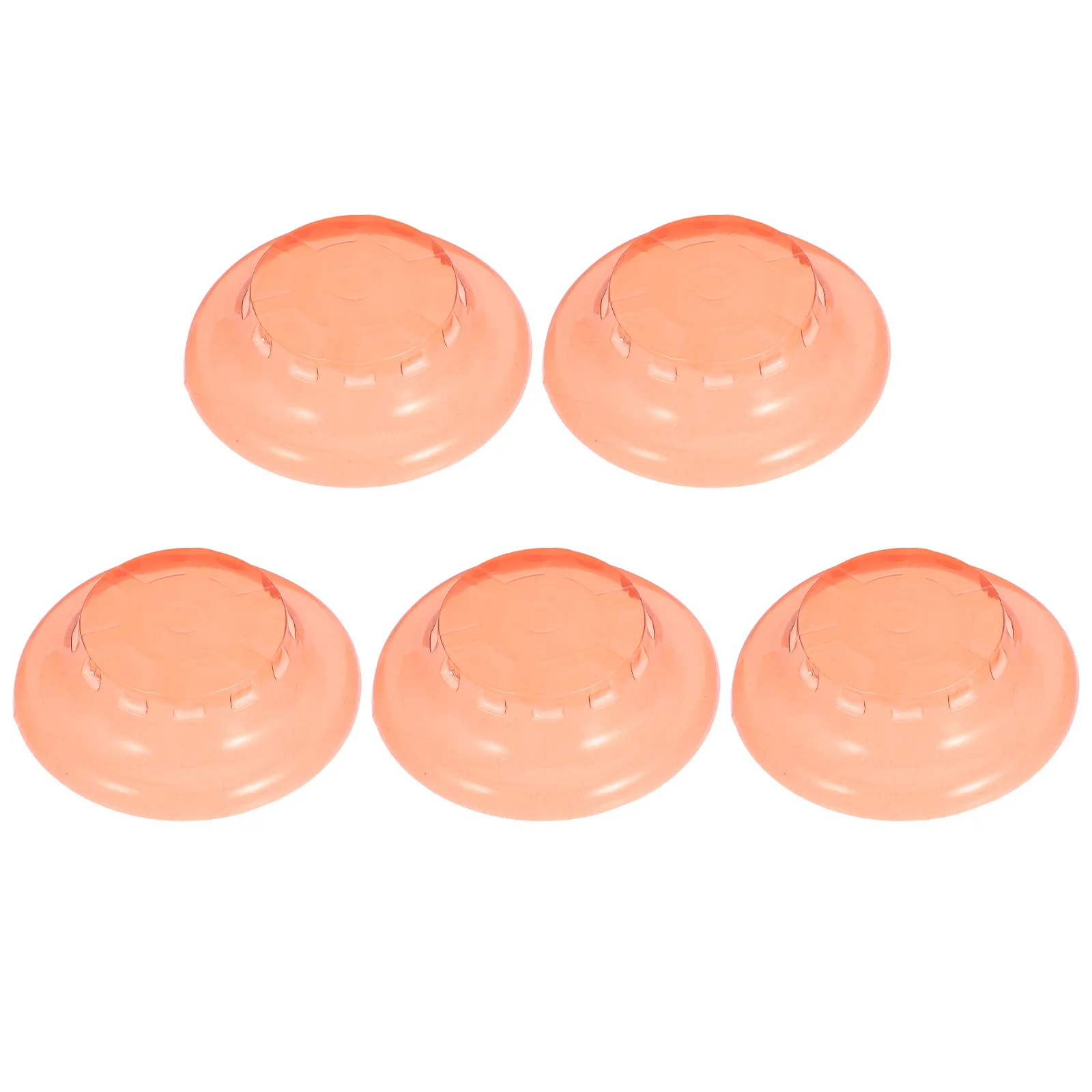 5Pcs Plastic Smoke Cover Protective Guard for Alarms Dust Steam Prevention Suitable Home Office Warehouse Application