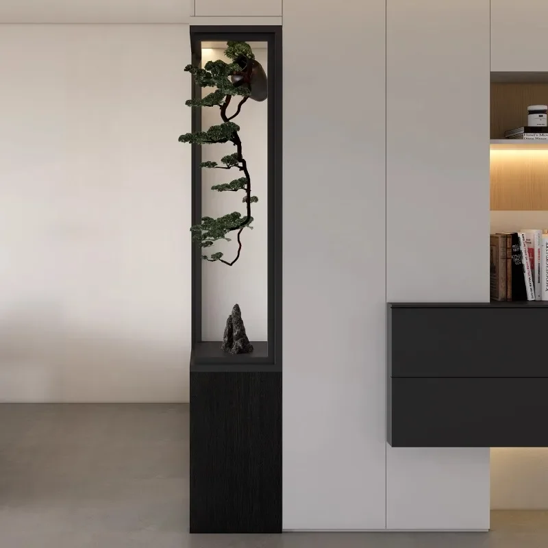 Mori Space Indoor Living Room Entrance Vertical Micro Landscape Soft Decoration and Matching Space Beautification Support Size C