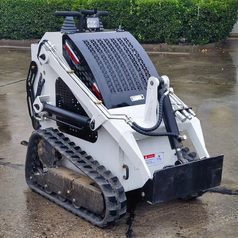 2023 Fully Hydraulic Skid Steer Loader Mini Loader With Attachments Small Mini Skid Steer Loader 1 Ton Wheel Loader Skid Loaders