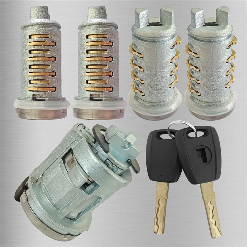 

For Fiat Ducato For Citroen For SIP22 Blade Key Door Milling Cylinder Trunk Lock Car Ignition Lock Set