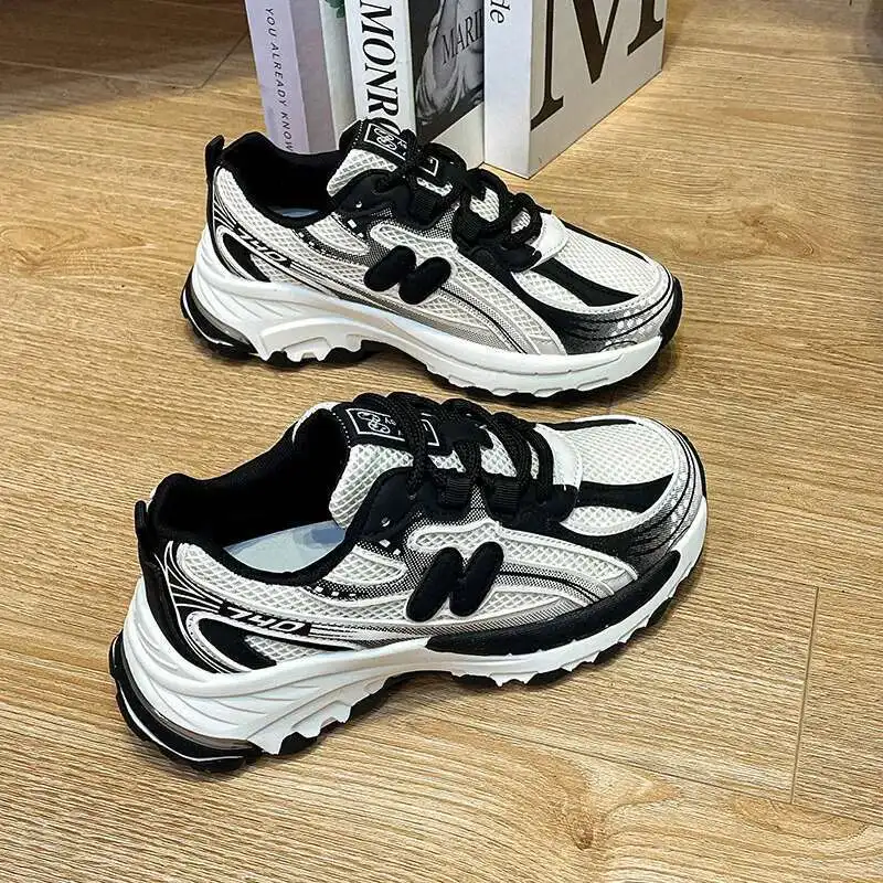 

Running For Women Black Beige Pink Breathable Lightweight Fashion Trainers Outdoor Sports Shoes Tennis