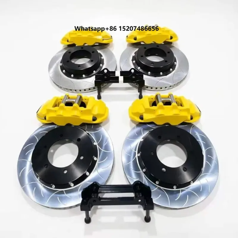 Upgrade Custom Caliper Brake Set 4 Piston Brake Caliper Kit 355MM 17inch