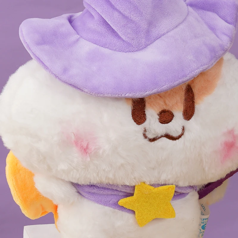 Peluche Magique d'Halloween pour Enfant, Hamster, Démon, Lapin, Chat, 23cm, Cadeau de Noël, Anniversaire, Léon