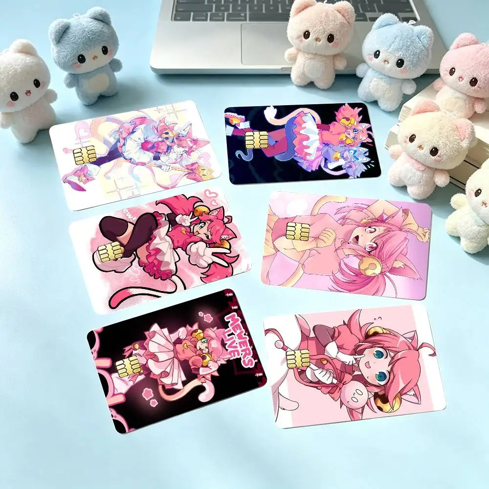 Mad Mew M-Mew Undertale Credit Card HD Stickers Small Chip Waterproof Sticker Game Card Decal Gift