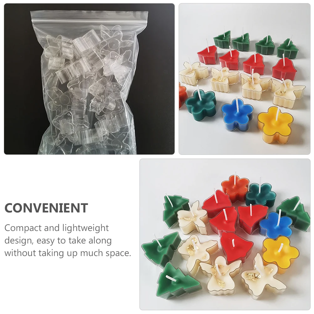 

1Set DIY Tools Kit Durable Molds Professional Candlewicks Easy to Use for Crafts Plastic Molds DIY Accessory