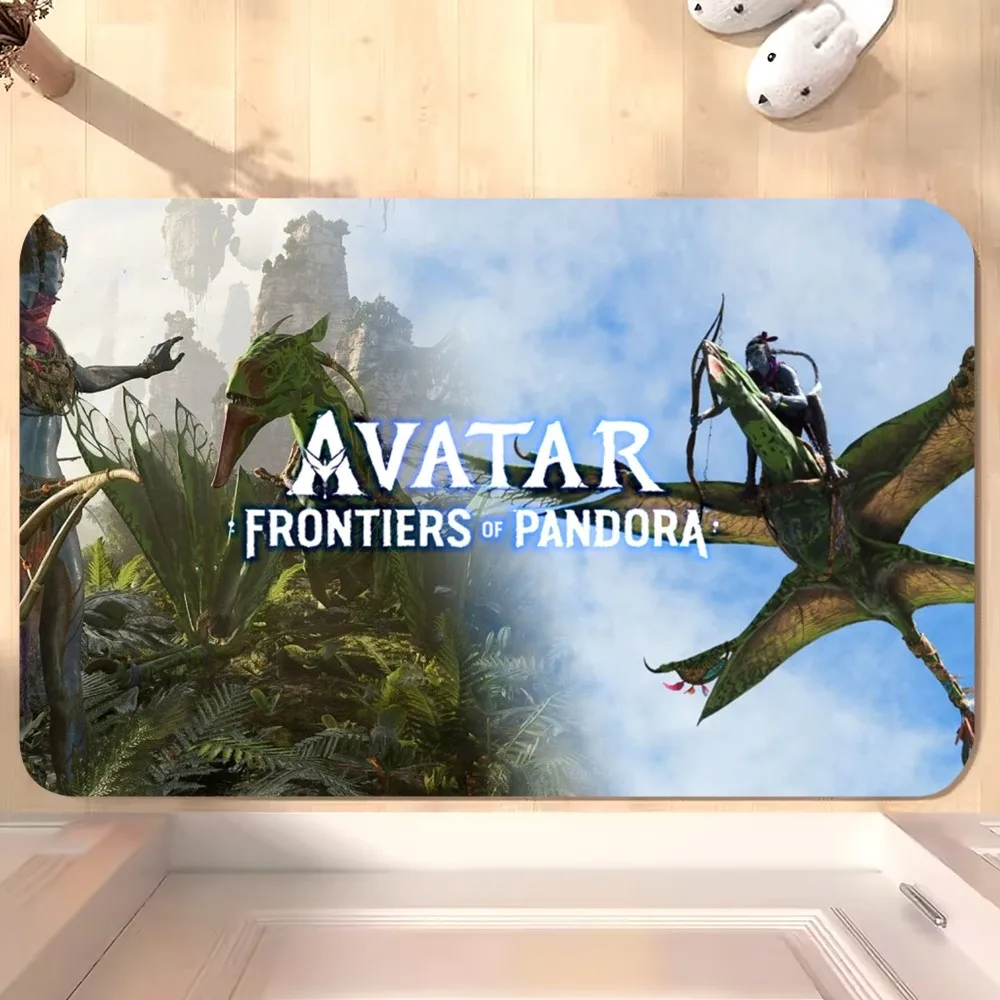 Avatar Frontiers of Pandora Game Floor Mat Bedroom Kitchen Door Bath House Super Absorbent Foot Non-slip