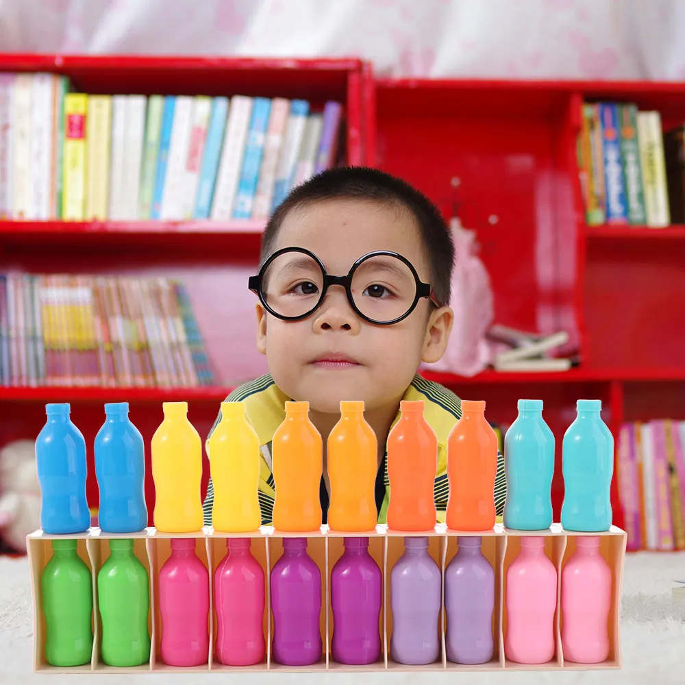 Creative Bottle Matching Game Logical Thinking Early Education Memory Pairing Game Innovative Thinking Color Recognition