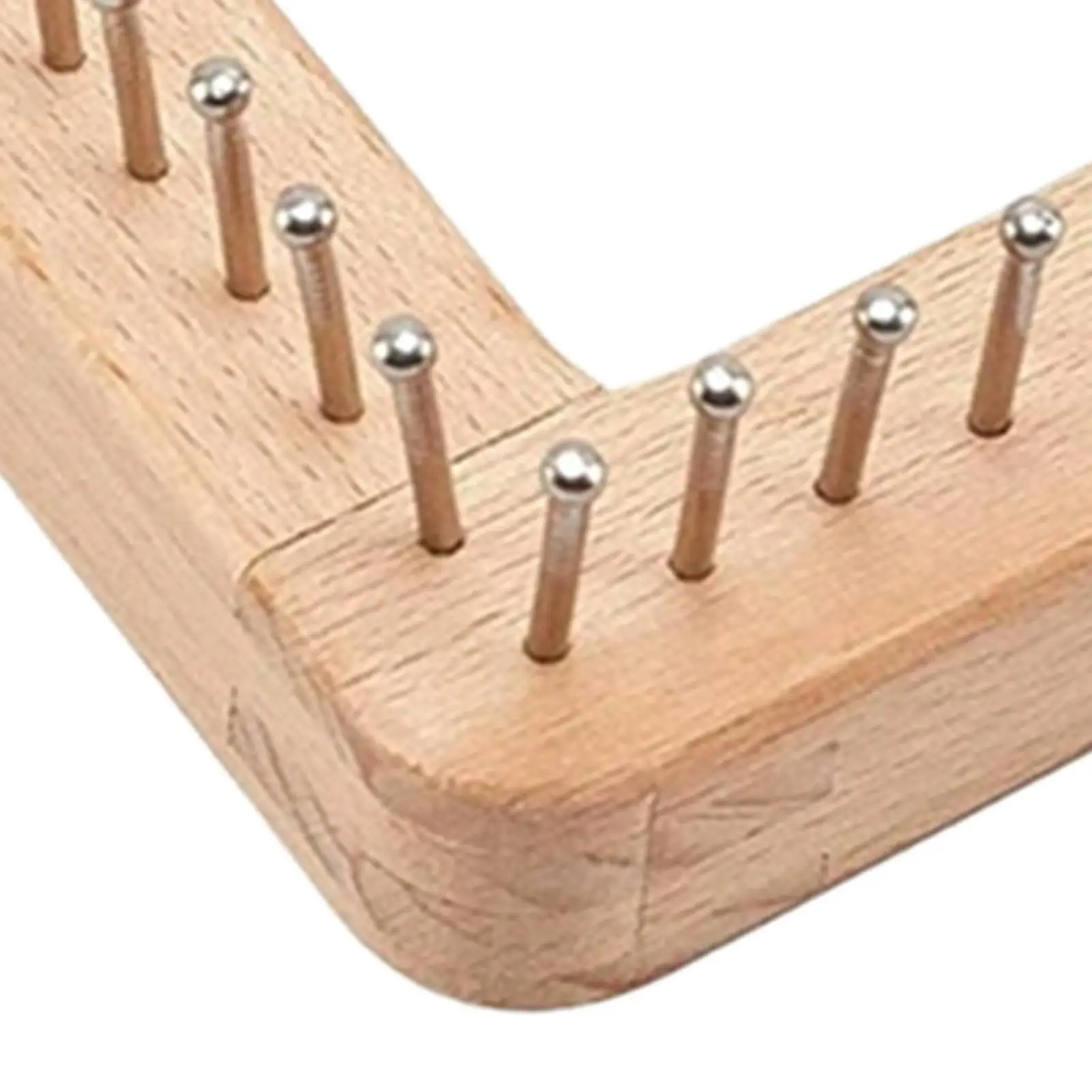 Wooden Knitting Board, Multifunctional, Craft Loom DIY for Blankets Beginners Hats Shawls