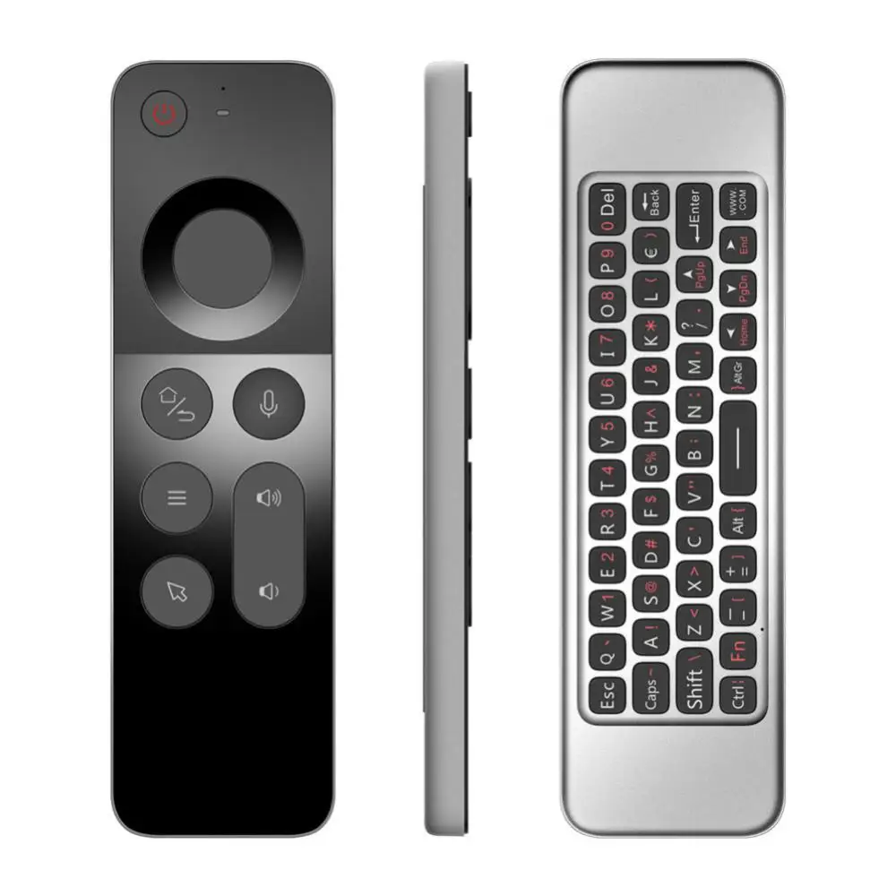 Kebidumei 2.4G Wireless Voice Air Mouse Remote Control Mini Keyboard For smart home remote switch TV Video For Android Win