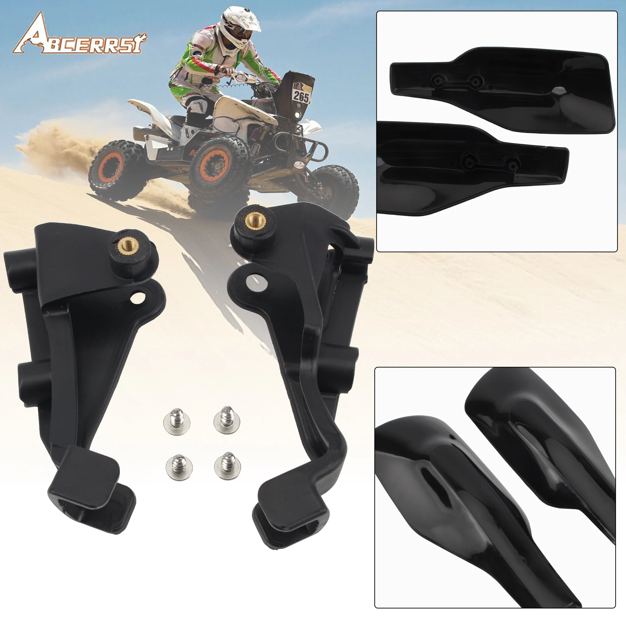 

ATV UTV Motorcycle Hand Guards For Husqvarna TX FC FE TE TC FX 125 250 300 350 450 501 501S Black and White Hand Accessories