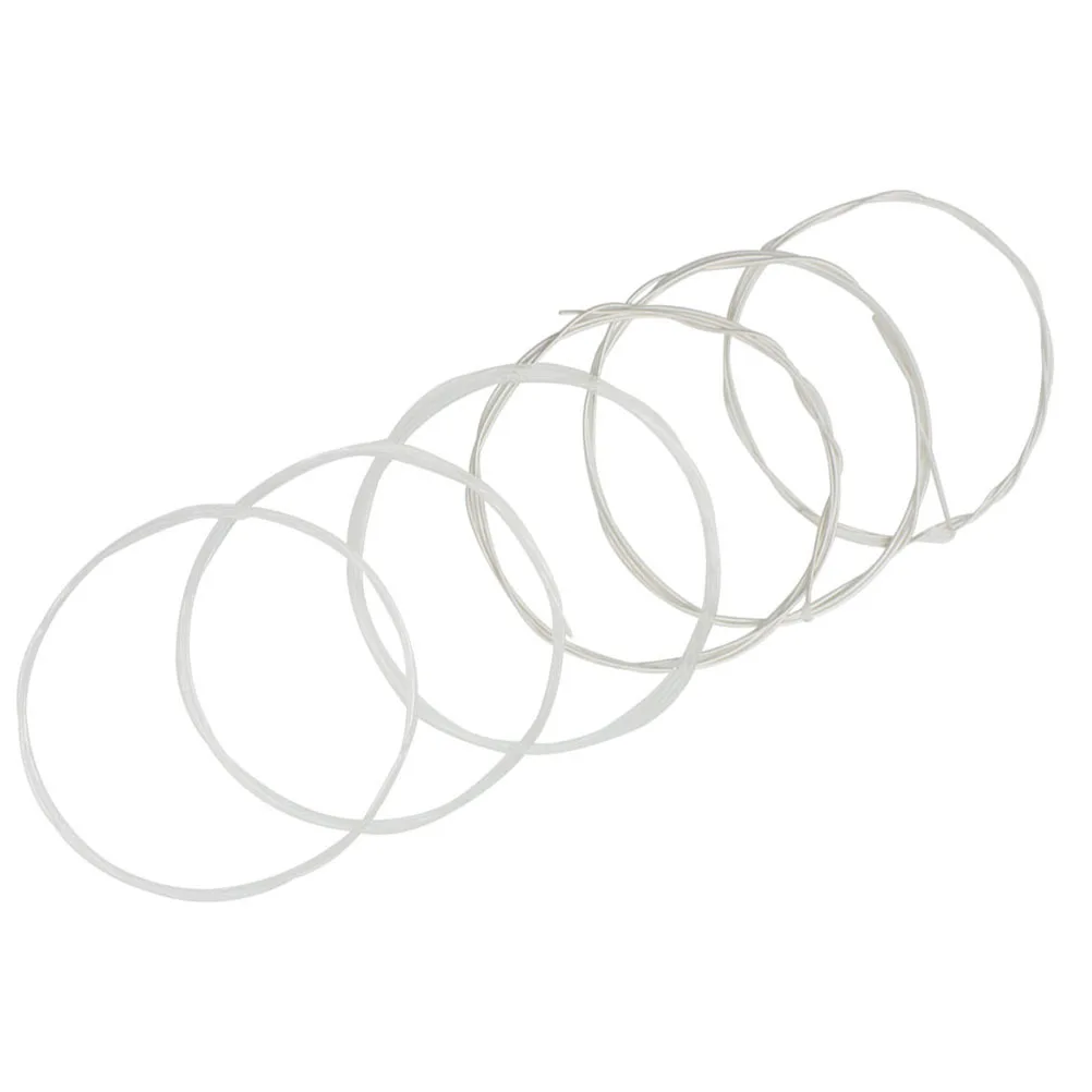 مجموعة أوتار الجيتار الكلاسيكية مكونة من 6 قطع من سلسلة النايلون لاستبدال الجيتار الشعبي الصوتي ملحقات أدوات الموسيقى الاحترافية