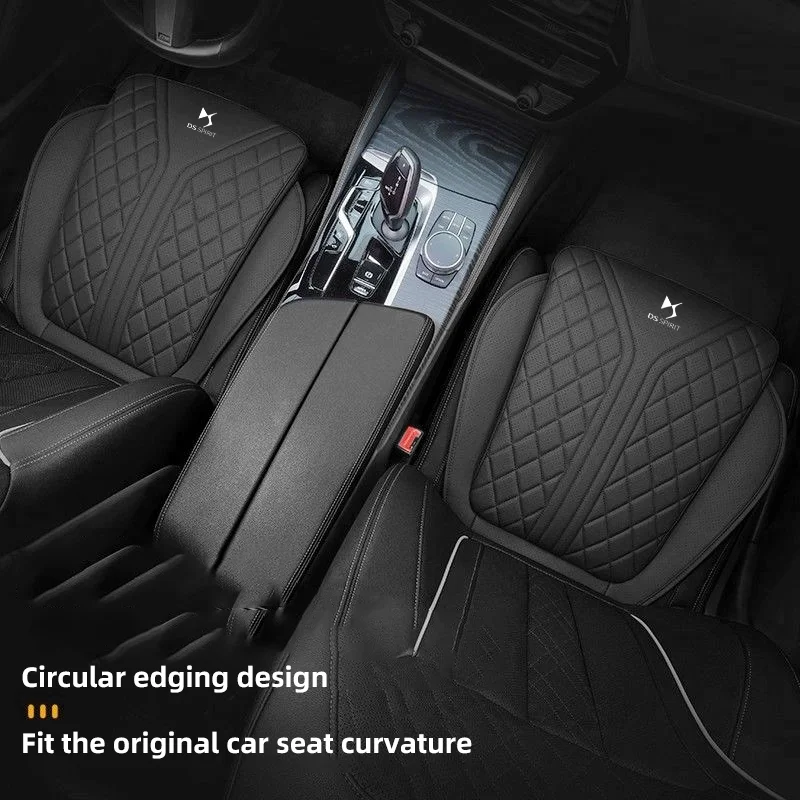 تنفس سيارة الجبهة/الخلفي غطاء مقعد ل DS الروح DS3 DS4 DS5 DS6 DS7 وسادة مقعد السيارة عدم الانزلاق السيارات مقعد كرسي بطانة واقية #2
