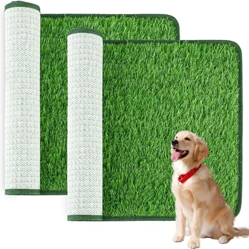 

Artificial Grass Dog Potty Pad - Easy to Clean, Odor Resistant,Indoor/Outdoor Pet Training Solution