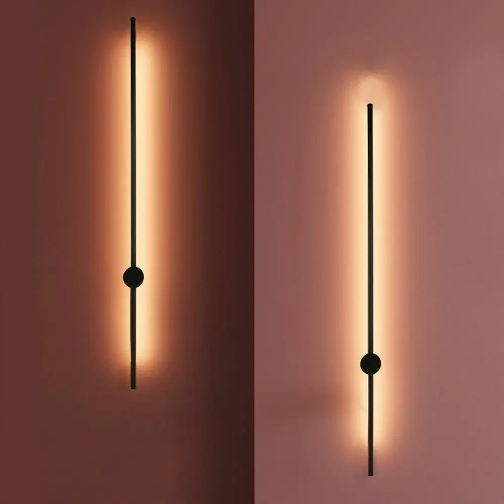 

1M Modern LED Wall Light – Long Strip Sconce for Stairs, Bar, and Bedroom, Sleek Linear Design