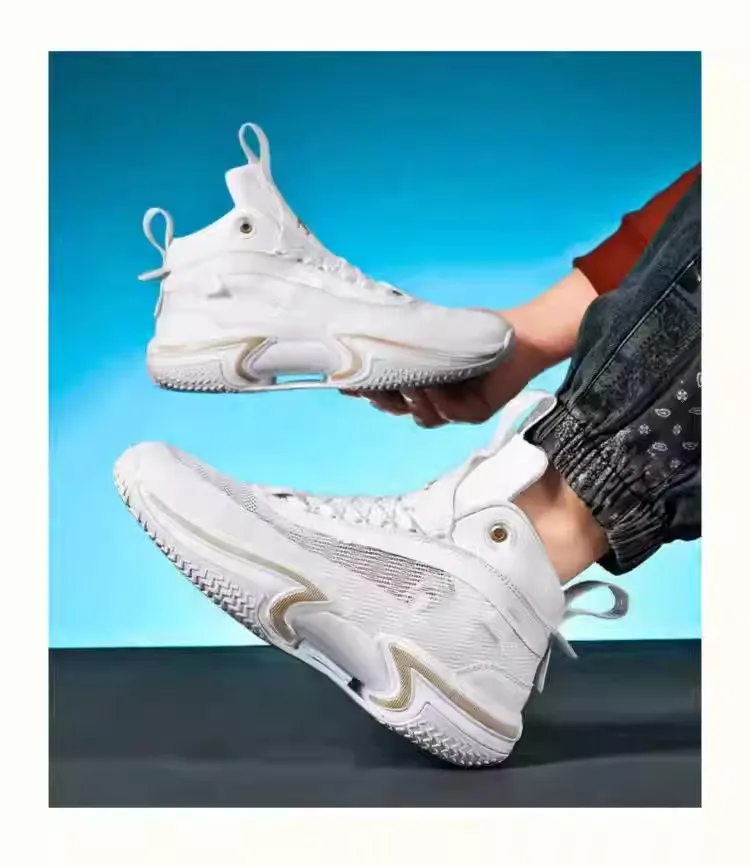 

Basketball sneakers Outdoor rubber anti-slip training shoes Men's High-quality basketball shoes Men's and women's