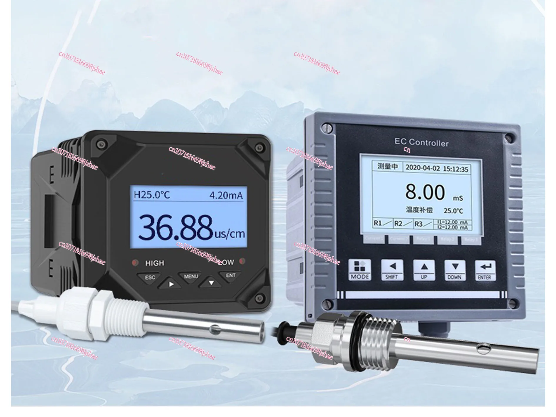 

Misuratore di conducibilità Iot elettrico industriale Tds sensore Ec di qualità dell'acqua Rs485 sonda di conducibilità