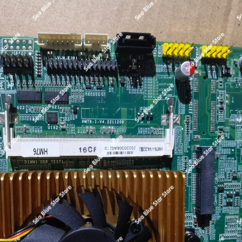 Industrial  board HM76-I I5-3210M DDR3 Lvds POS machine, all-in-one cash register main board Second-hand disassembly main board