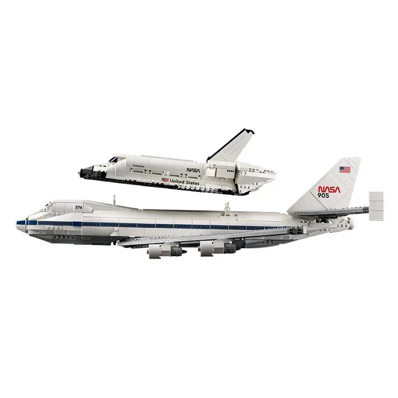 MINISO New 2025 In Stock Shuttle Carrier Aircraft 10360 Model Building Blocks Bricks DIY Creative  Bricks Toy Kid Christmas Gift