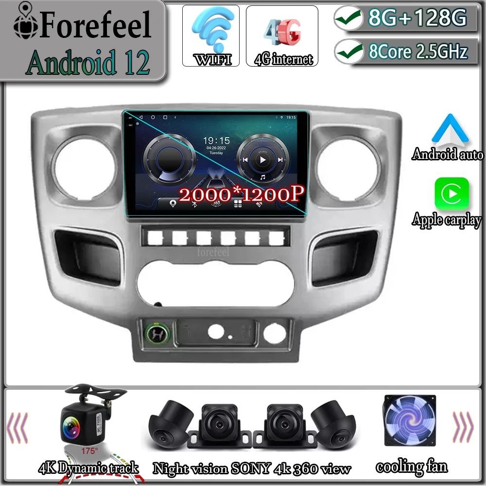 

Автомагнитола на Android 12 для gas Gazelle Busines 2010-2021, мультимедийный видеоплеер для Carplay, GPS-навигатор, монитор экрана, ТВ-радио