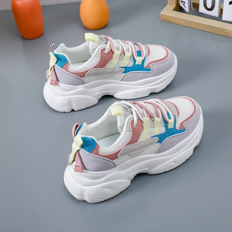 Women Sneakers Shoes Fashion Breathable Walking Shoes Basket Femme Sneakers Mesh Casual Shoes for Female zapatillas mujer