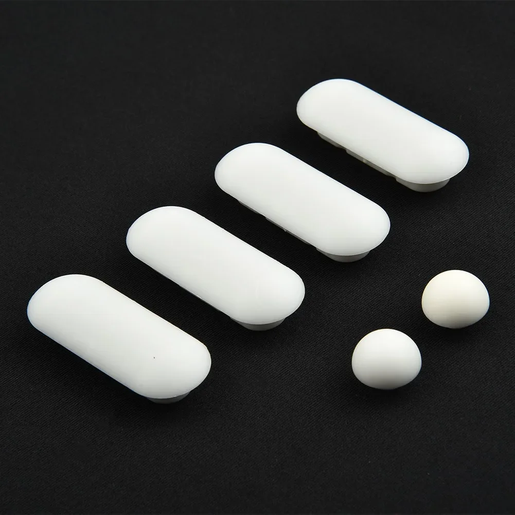 Toilet Lid Accessories New Toilet Seat Buffers Pack-White Stop Bumper Home Improvement Bathroom Toilet Universal Rubber Pad