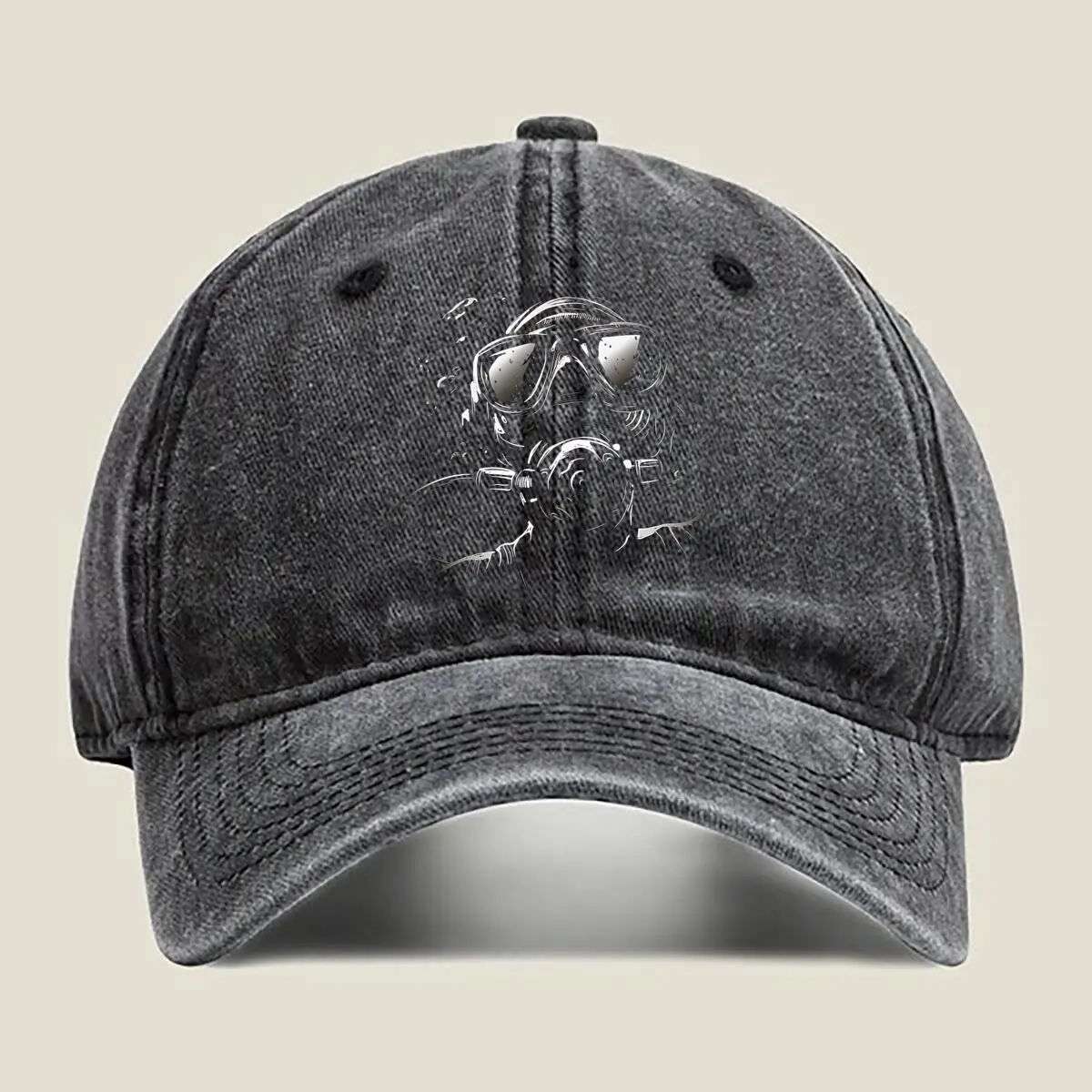 

Pilot - Aviation, Sunglasses, Cool - Portrait Design Washed Baseball Cap