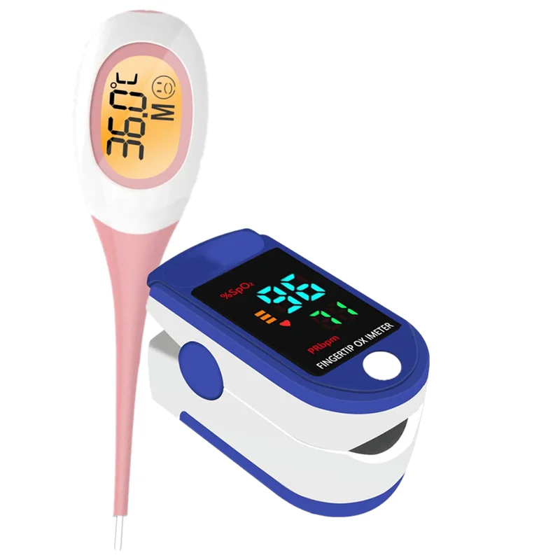 Silicone Fast Thermometer for Fever Digital infrared Basal Body Thermometer Oral Armpit Rectal Temperature LED Display Adult Kid