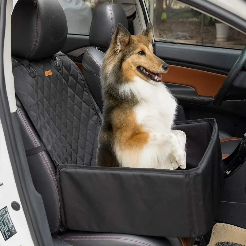 Dog Car Seat Hammock For Dogs In The Pet Dog Car Seat Cover 2 in 1 Dog  Protector Transporter Waterproof Cat Basket