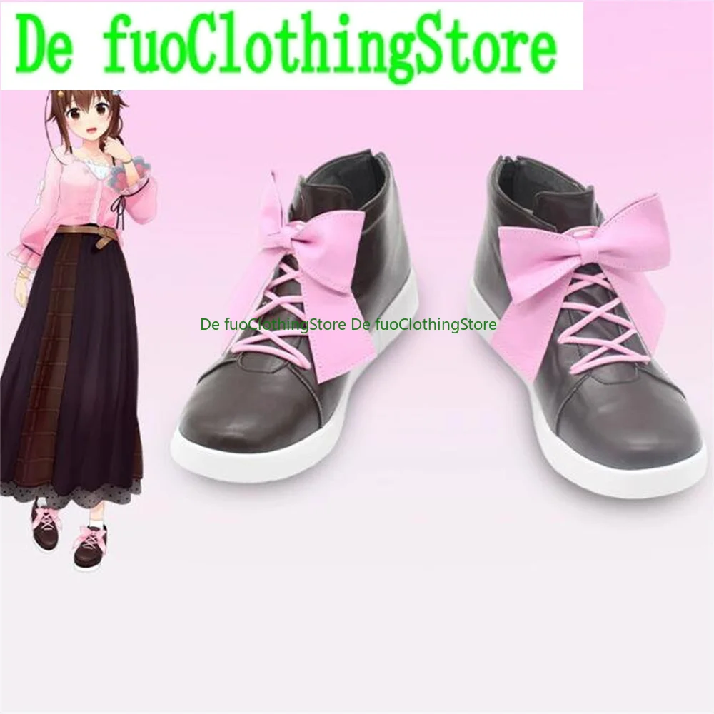 Tokino Sora Virtual Cosplay Shoes Boots Game Anime Party Halloween Chritmas DefuoClothing Shoes Store