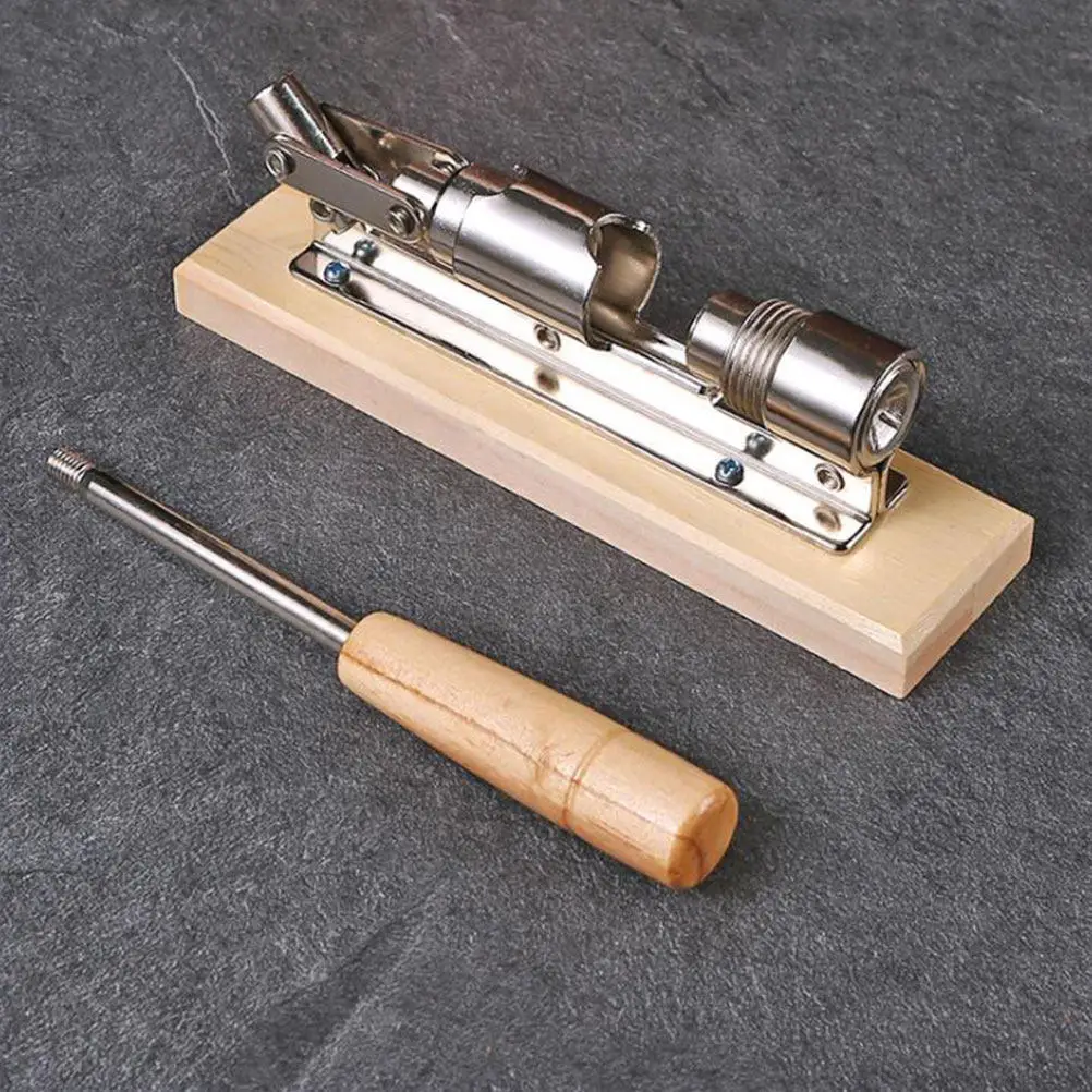 Stainless Steel Mechanical Nutcracker Walnut Opener Adjustable for All Nuts Portable Lightweight Kitchen Tool Fresh Walnut