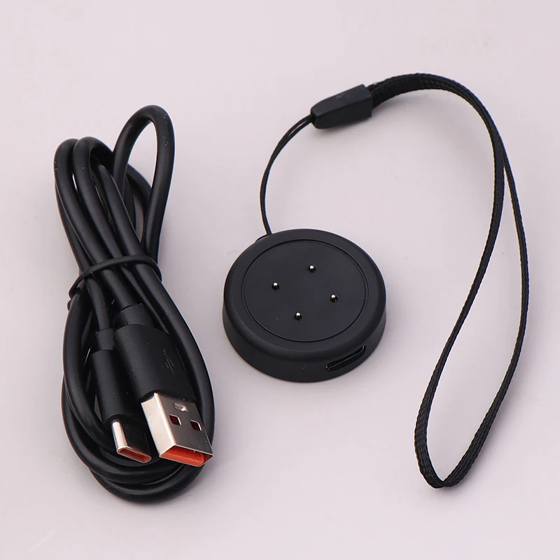 Smart Watch Charger Dock with Lanyard - USB Magnetic Charging Base Replacement for Quick Charging & Travel Use