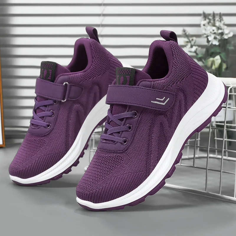 

Sports Shoes For Women2024 New Mother's Shoes Women Sneakers Casual Single Shoes Middle-aged And Elderly Walking