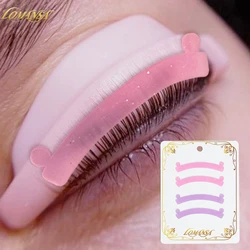 Lomansa New 2 Pair Silicone Eyelash Rods Softening Colorful Lash Lift Ribbon Perm Multi-Functional Eyelash Lifting Makeup Tool