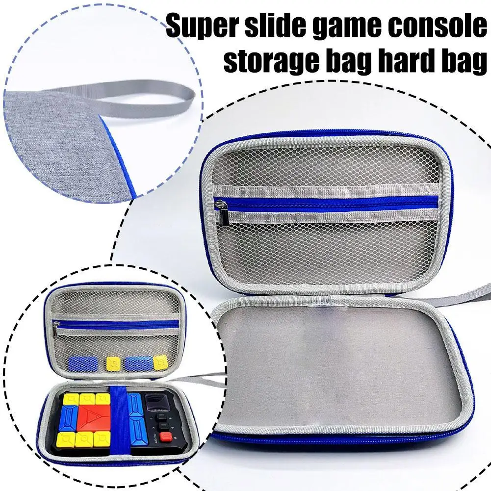 For Giiker Super Blocks Game Storage Bag Portable EVA Hard Case Pressure Resistant Anti-fall Protective Shell Game Console Bag